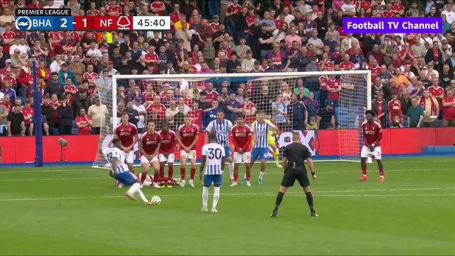 [Kaoru Mitoma touch collection] [Premier League 2024-25 09-22] Brighton & Hove Albion FC vs Nottingham Forest FC