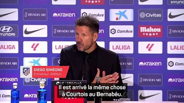 Simeone : On ne doit pas provoquer les supporters