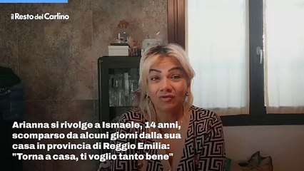 Scomparso a Correggio: il video appello della mamma