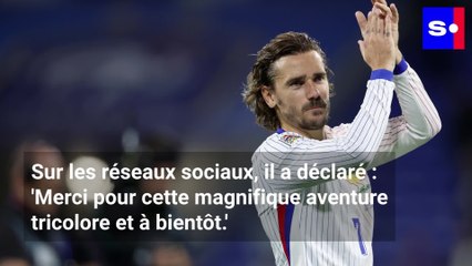 Equipe de France : Antoine Griezmann met un terme à sa carrière avec les Bleus