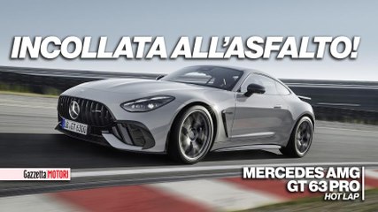 Mercedes AMG GT 63 Pro: disegna le curve e va fortissimo