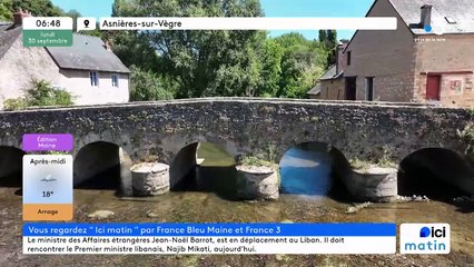 30/09/2024 - ICI Matin France Bleu Maine en vidéo