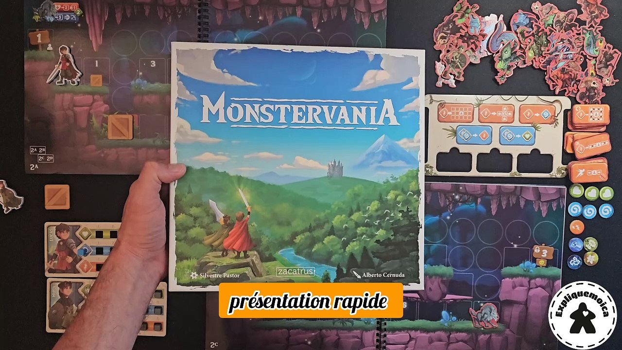 Présentation rapide de  MONSTERVANIA  #zacatrus #expliquemoica