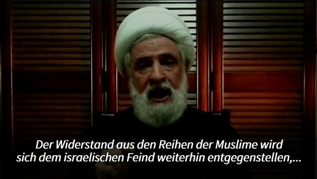 Hisbollah-Vizechef: Miliz will Kampf gegen Israel fortsetzen