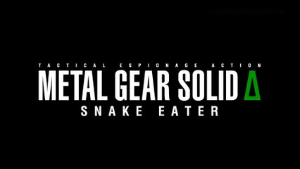 Metal Gear Solid Delta Snake Eater Trailer