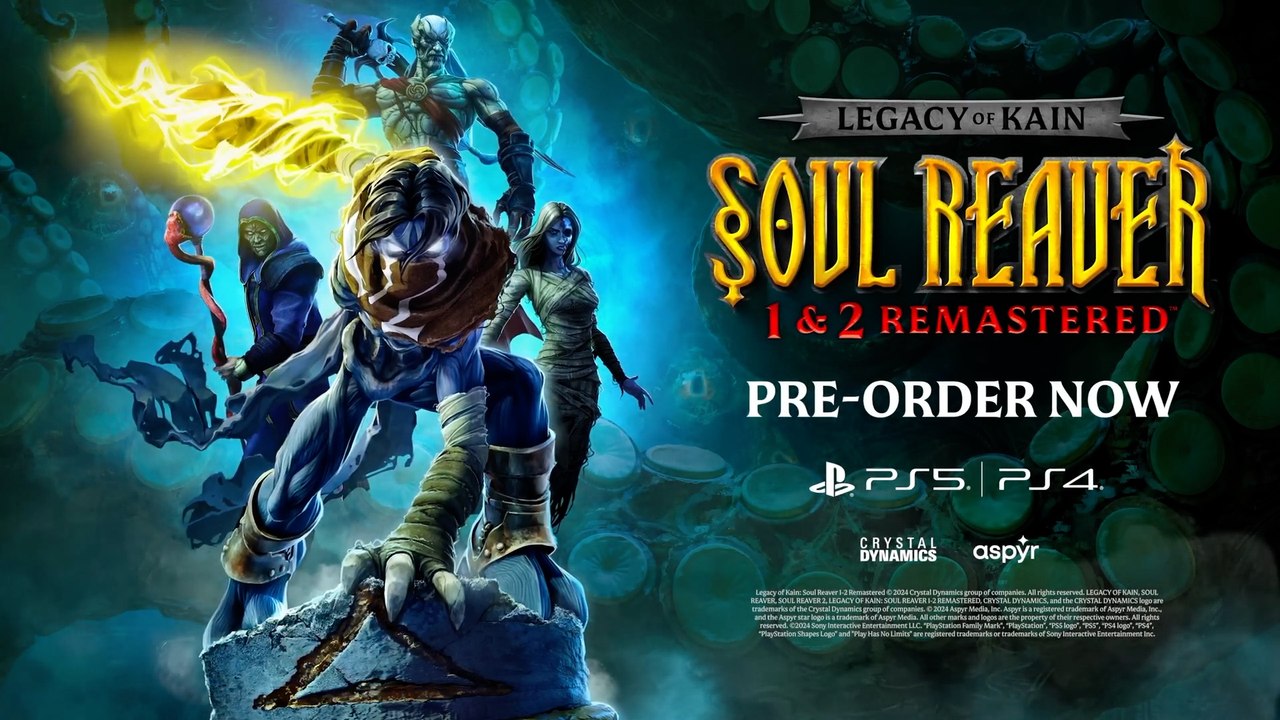 Legacy of Kain Soul Reaver 1 & 2 Remaster Relea...