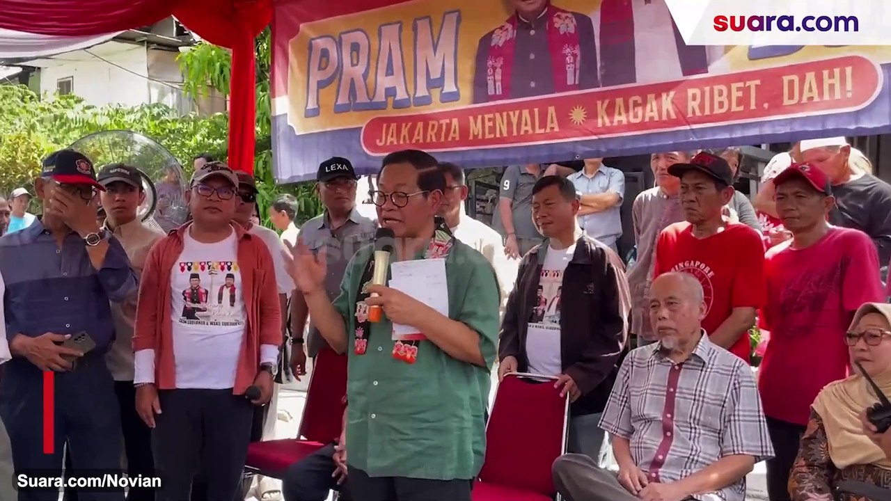 Girangnya Warga Cideng Dengar Pramono Mau Hidupkan Lagi Kebijakan Era Ahok