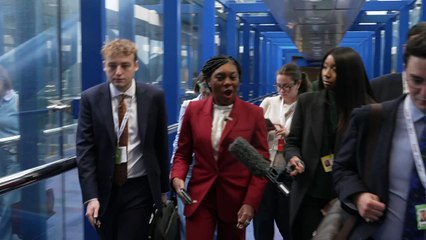 Kemi Badenoch defends her comments on maternity pay