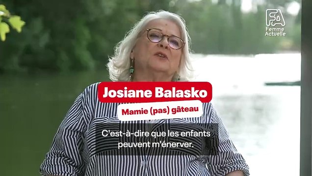 FEMME ACTUELLE - Les confidences de Josiane Balasko sur son rôle de grand-mère