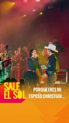 Ángela Aguilar sorprendió de nuevo a Nodal y su público con esta confesión