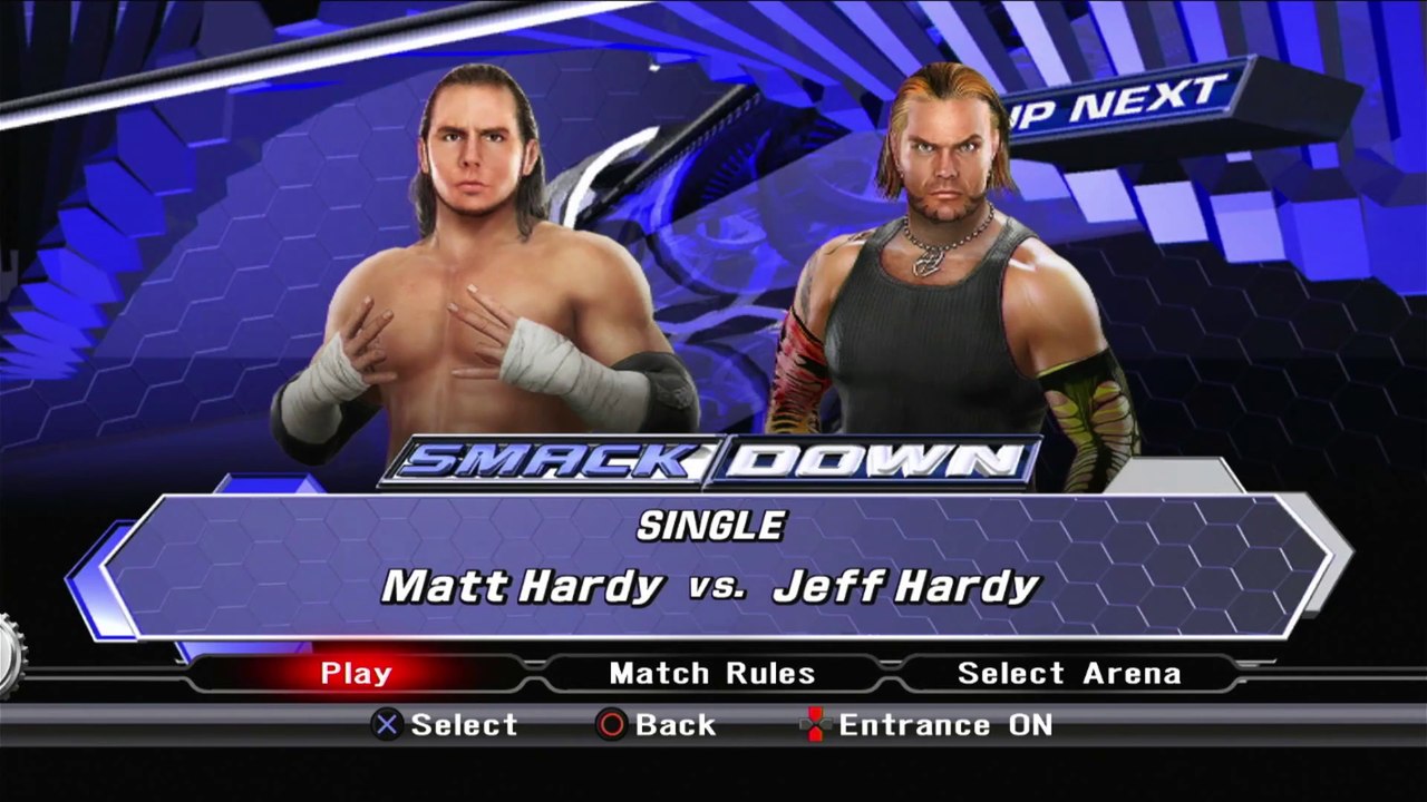 WWE Smackdown vs. Raw 2009 - Matt Hardy vs. Jeff Hardy