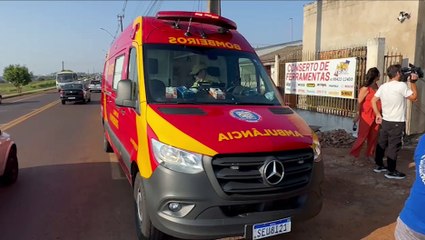 Baleado no tórax, homem pede ajuda na Avenida das Pombas