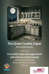The Great Cookie Caper Poem for kids