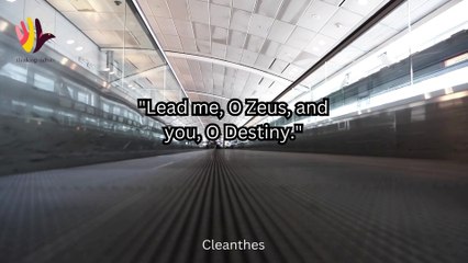 Quotes by Cleanthes | Stoic Quotes that Will CHANGE Your Life | Thinking Tidbits