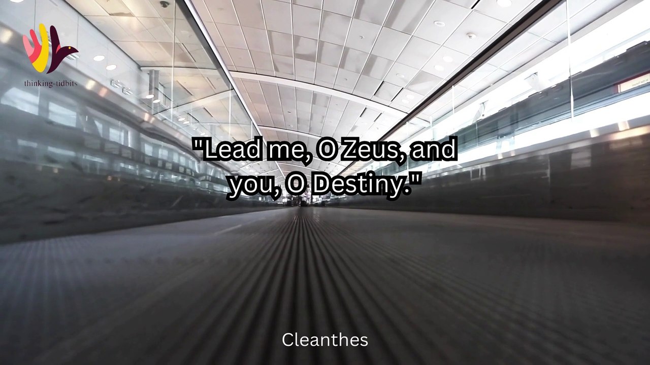 Quotes by Cleanthes | Stoic Quotes that Will CHANGE Your Life | Thinking Tidbits