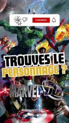 Trouve le personnage Version Marvel X DC