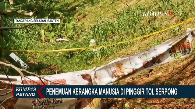 Gegerkan Warga! Kerangka Manusia Ditemukan di Sekitar Tol Rawa Buntu, Polisi Masih Dalami Kasus