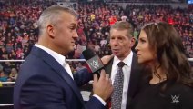 WWE Raw 02.22.2016 - Shane McMahon returns to WWE [Full Segment]