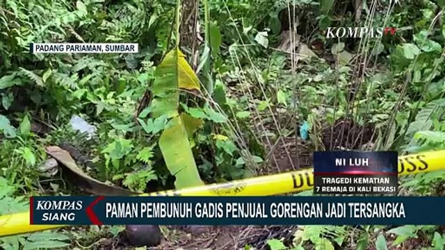 Bantu Pelaku, Paman Pembunuh Gadis Penjual Gorengan Jadi Tersangka