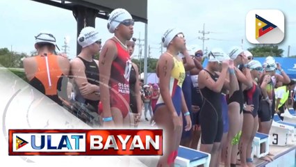 Mga kabataan bumida sa 2024 National Age Group Aquathlon sa Cavite