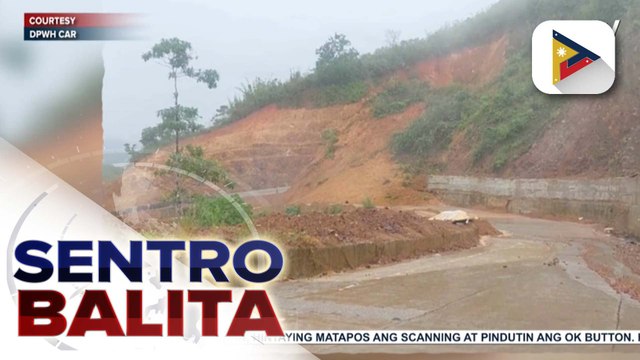 Rescue at relief operations sa Ilocos Norte, puspusan; landslides, naitala sa ilang bahagi ng Cordillera Region
