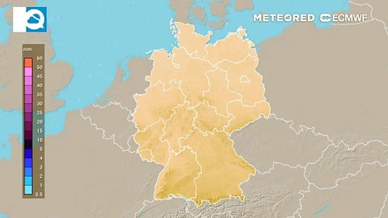 Bis Mittwoch regional viel Regen, danach trockener und zeitweise sogar Sonnenschein