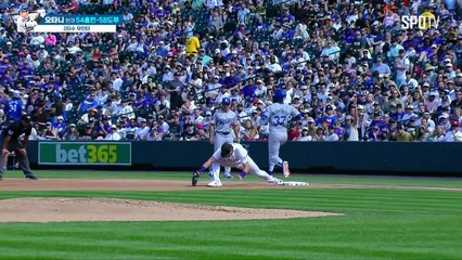 스포츠중계 빠른티비 [MLB] LA 다저스 vs 콜로라도 하이라이트 2024.09.30 (월) 0410
