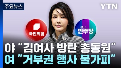 "김 여사 방탄 총동원"..."이재명 사법리스크 가리기" / YTN