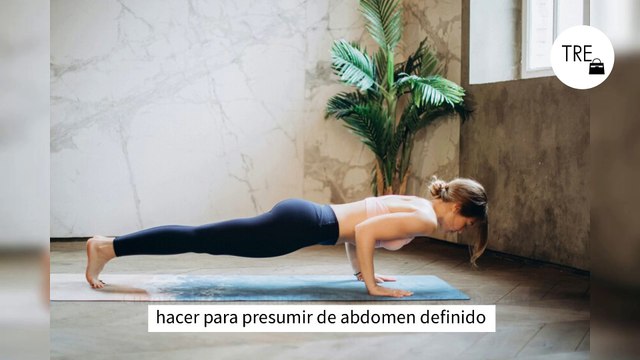 Cuánto dura una plancha y el número que debes de hacer para presumir de abdomen definido