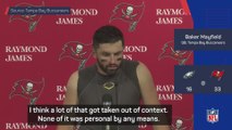 No stress in conversation with Tom Brady - Baker Mayfield