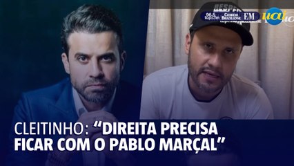 Cleitinho pede apoio da direita a Marçal: 'desmascarar consórcio comunista'