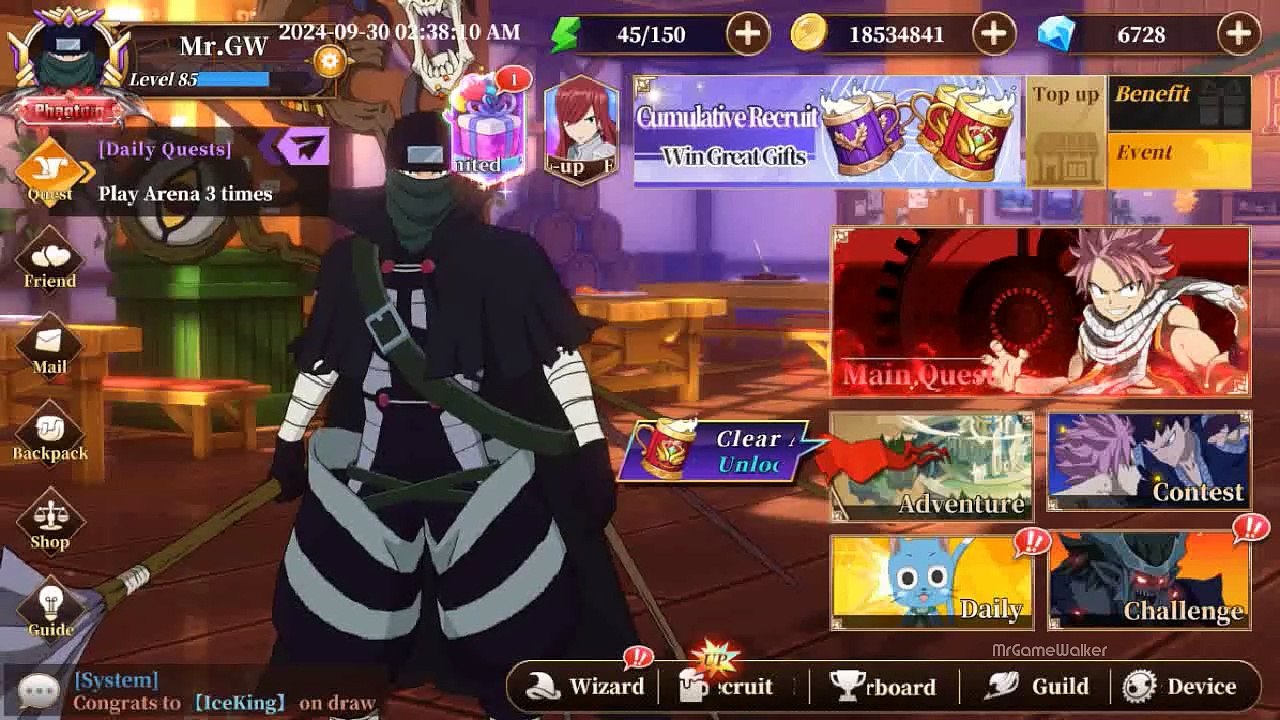 Fairy Tail: Fierce Fight Gameplay (Android/IOS) [No Commentary] Tower of Heaven 30/09/2024