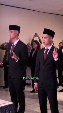 Eliano Reijnders dan Mees Hilgers Telah Selesai Menjalani Sumpah Menjadi Warga Negara Indonesia Di Brussel, Belgia