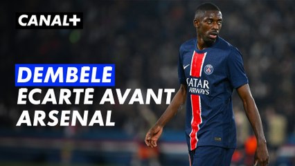 Ligue des champions : Ousmane Dembélé absent du groupe parisien pour le déplacement à Arsenal