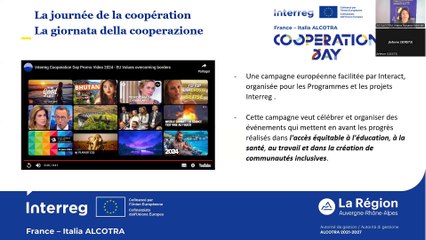 [WEBINAIRE] Célébrons la journée de la coopération contribuant à l’avenir du territoire transfrontalier entre la France et l’Italie