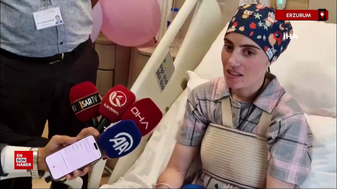 Erzurum’da hastanın kalp zarından kalp kapakçığı yapıldı