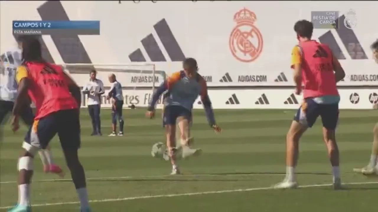 Entrenamiento Real Madrid