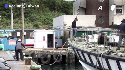 Taiwanese fishermen brace for Typhoon Krathon