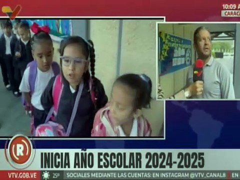 Representantes caraqueños contentos con el desarrollo que se lleva a cabo en el regreso a clases