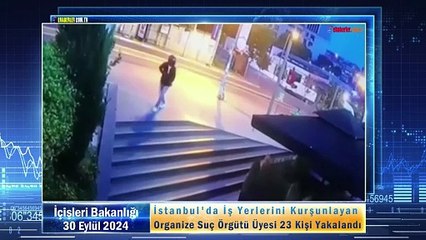 İstanbul'da İş Yerlerini Kurşunlayan Organize Suç Örgütü Üyesi 23 Kişi Yakalandı