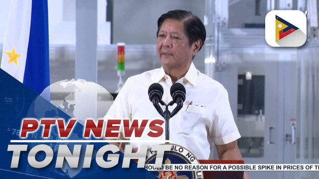 PBBM leads the inauguration of the StB Giga factory in Capas, Tarlac