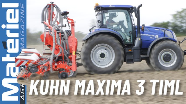 Kuhn Maxima 3 TIML | Comparatif semoirs monograines rapides