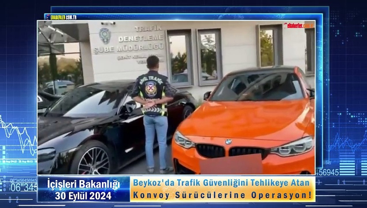 Beykoz'da Trafik Güvenliğini Tehlikeye Atan Konvoy Sürücülerine Operasyon!
