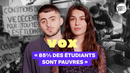 « 85% des étudiants sont pauvres »