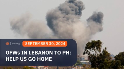 OFWs in Lebanon to PH gov't: Help us go home safe
