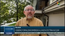 Gobierno de Rusia formalizará enmiendas a la nueva doctrina nuclear