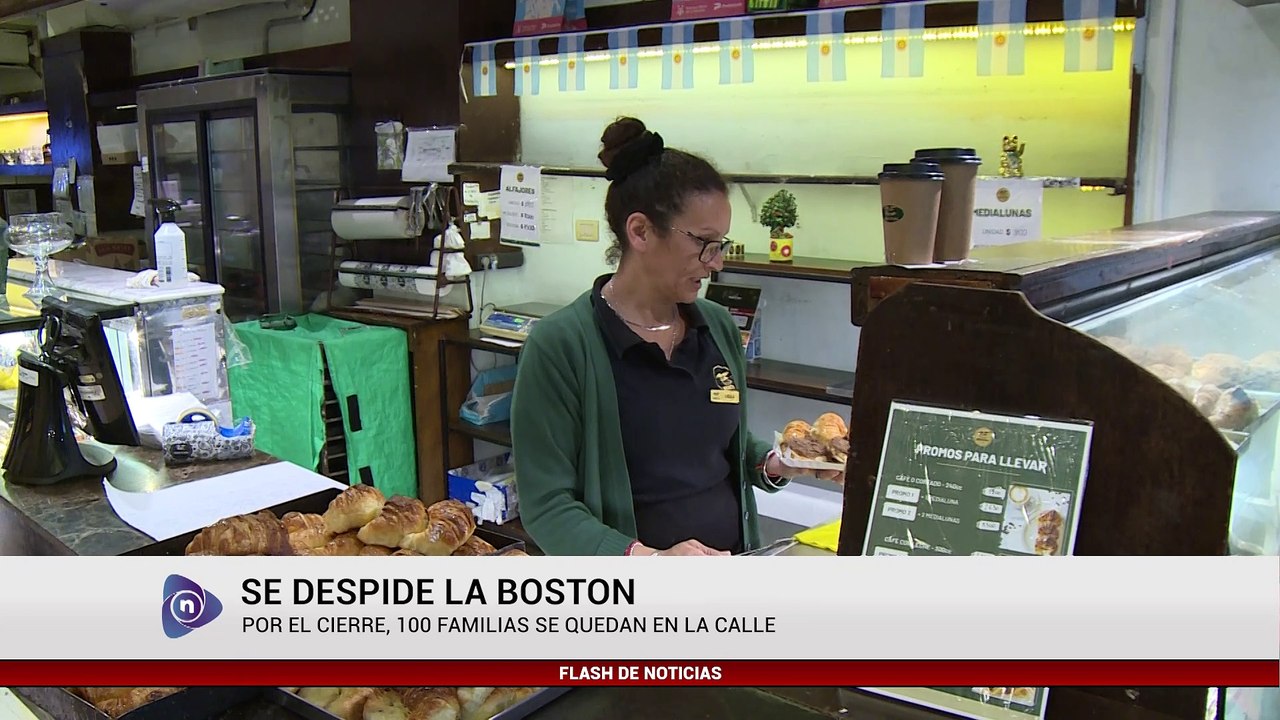 CIERRE DE LA CONFITERÍA BOSTON