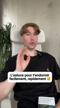 Une astuce pour s’endormir facilement Mon livre est dispo en précommande Le LlEN est dans ma Bl0 ️ -PUBLlClTE