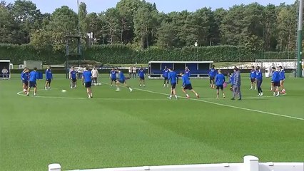 Internazionale Milano prepare for visit of Red Star Belgrade