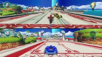 Sonic & All-Stars Racing Transformed online multiplayer - ps3